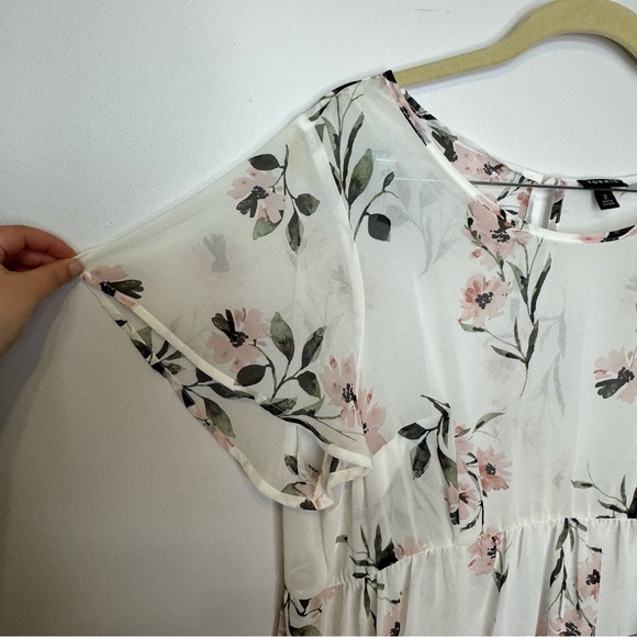 Torrid Floral Hi-Low Chiffon Tunic Top – Size 2x - Picture 4 of 7